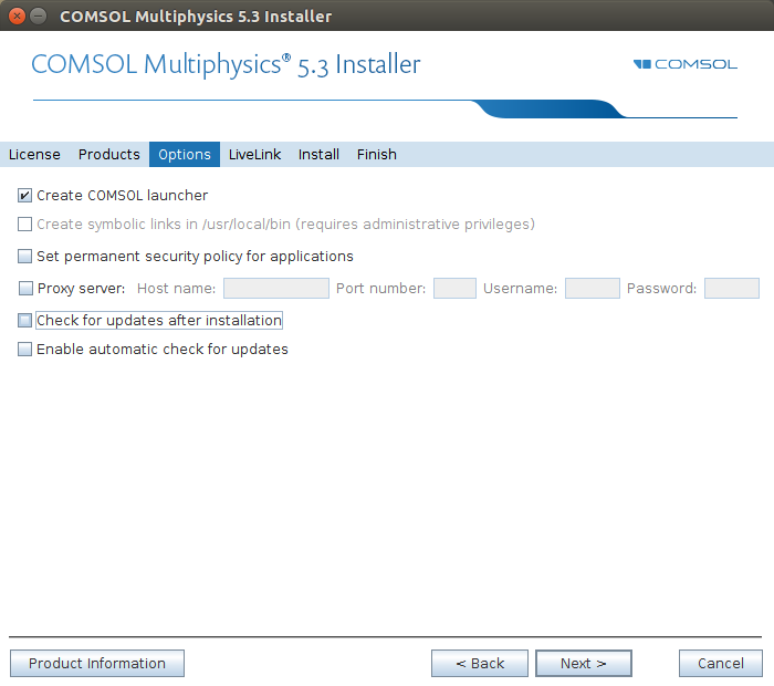 Comsol multiphysics examples